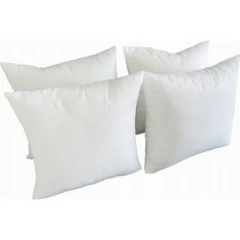 Polštář Polštář 45x45 cm bílá vložka silikonová kulička výplň Polštář