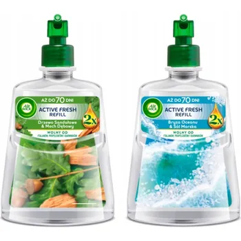 Air Wick Active Fresh Náhradní náplň do osvěžovače vzduchu MIX 228ml x2