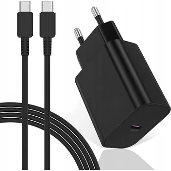 RYCHLÁ NABÍJEČKA PRO TELEFONY SAMSUNG 45W QUICK CHARGE + USB-C KABEL 2M