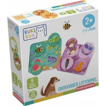Desková hra Kukikuk Grooosses Lottospiel Tierische Kuschel...
