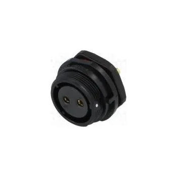 Elektrická zásuvka Zásuvka zásuvka SP21 PIN 2 IP68 pájení 500V 4mm2 30A