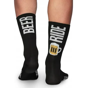 Pánské ponožky Ponožky LUXA Beer Ride 36-41 Černá