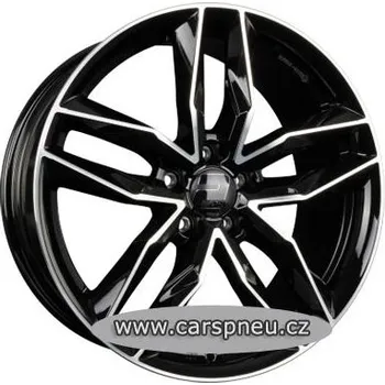 Alu kolo 2DRV WH40 black poliert | 8,0x18, 5x112, ET45 |8x18| (Wheelworld, 16611)