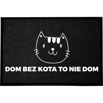 VSTUPNÍ ROHOŽKA POHODLNÁ S POTISKEM PROTISKLUZOVÁ 40X60 ANTRACIT ZÁBAVNÁ