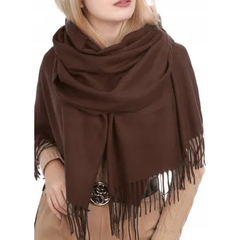 Šála DÁMSKÁ ŠÁLA HNĚDÁ