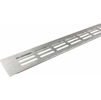 Větrací mřížka Větrací mřížka 80x800 imitace NEREZ