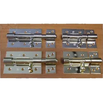 Tesařské kování Zástrč uzamykatelná AFX-120/d14mm mosaz