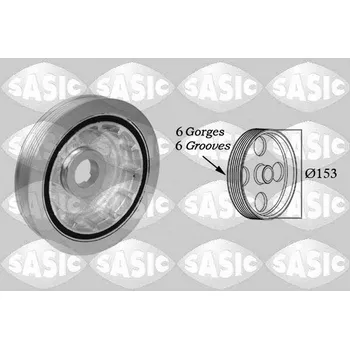 Řemenice, klikový hřídel SASIC 2150072