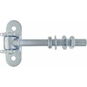 Tesařské kování Závěs seřiditelný M16x131mm bílý zinek