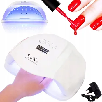 UV lampa na nehty LED+UV lampa LKE SUN X7 36 W bílá