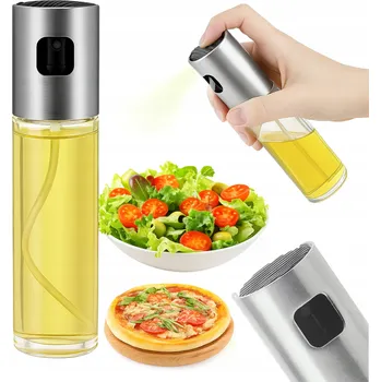 Nádoba na olej a ocet SKLENĚNÝ DÁVKOVAČ NA OLEJ, OCET, VE SPREJI , 100 ML