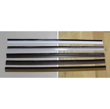 Těsnění motoru Kartáčové dveřní těsnění samolepící ořech tmavý 1m