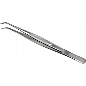 Kosmetická pinzeta PROFESIONÁLNÍ PINZETA Zahnutá pinzeta 25 cm