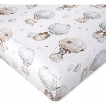 Prostěradlo Prostěradlo Bambus 60x120 Pejsci do postýlky Bonjour Cherie