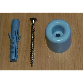 dveřní zarážka Zarážka dveřní gumová 28G 33/v.28/30 šedá