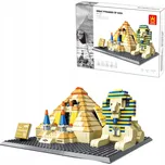 Stavebnice Wange 4210 - Velká pyramida v Gíze, 622 dílků