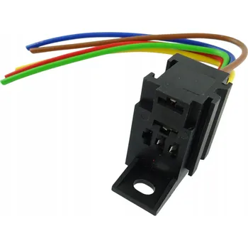 Auto elektroinstalace Patice / Objímka 5-pin pro mikro mini relé s kabely 15cm Flösser