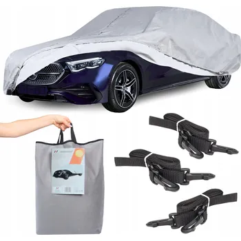 Plachta na motorové vozidlo Krycí Plachta auto Sedan XL 505-530 Exclusive SOFT + BEZPEČNOSTNÍ PÁS