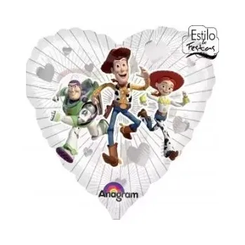 Balónek Fóliový balónek průhledný Toy Story 18" Amscan