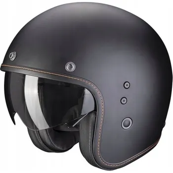 Helma na motorku PŘILBA SCORPION BELFAST EVO MATNÁ ČERNÁ XXL