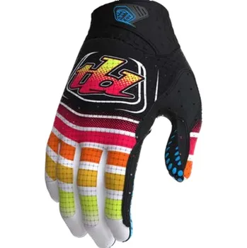 Cyklistické rukavice Rukavice Troy Lee Designs AIR WAVEZ BLACK / MULTI (40460700), M