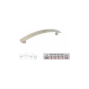 Nábytkové kování QUADRO 2 64mm úchytka matný Ni