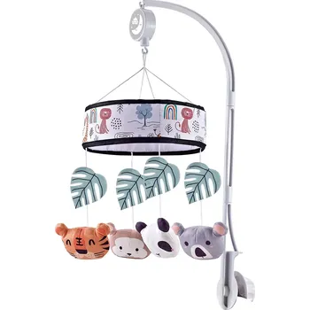 Kolotoč nad postýlku CHIPOLINO Hudební závěsný kolotoč Tropic
