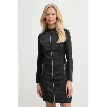 Dámské šaty Šaty G-Star černá barva, mini, D25449-D414 D25449.D414 99X, vel. L