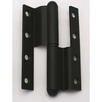 TKZ Polná Závěs dveřní 120mm lomený černý lak RAL 9005 levý