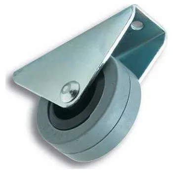 Nábytkové kování Nábytkové kolečko d50/50kg pevné šedé CH