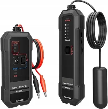 Revizní přístroj TESTER OPTICKÝCH VLÁKEN LAN NF-818L SONDA SÍŤOVÝ TRACKER VYHLEDÁVAČ KABELŮ