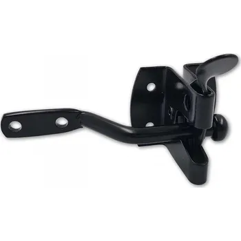 Tesařské kování Branková záskočka 50x52mm černý lak