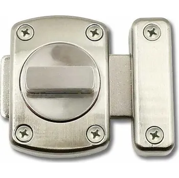 Tesařské kování Zástrč lázeňská 40x55mm Ni-broušený