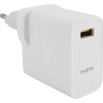 ORIGINÁLNÍ SÍŤOVÁ NABÍJEČKA REALME 30W 6A RYCHLÁ DART VOOC BÍLÁ