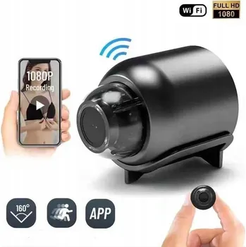 IP kamera Mini Wi-Fi Kamera Full HD pro Domácí Monitoring Živý Náhled Špionážní
