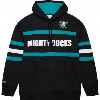 Pánská mikina Pánská mikina Anaheim Ducks NHL Head Coach Hoodie Vintage Logo Velikost: L