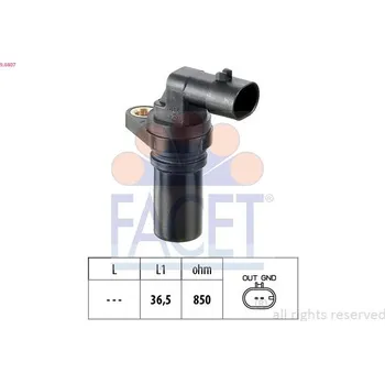 Kliková hřídel Generátor impulsů, klikový hřídel FACET 9.0407