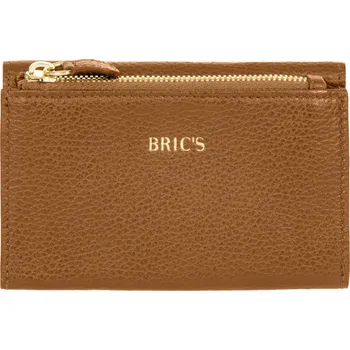 Peněženka Kožená dámská peněženka Bric`s Gondola Fioraliso S Tan Leather