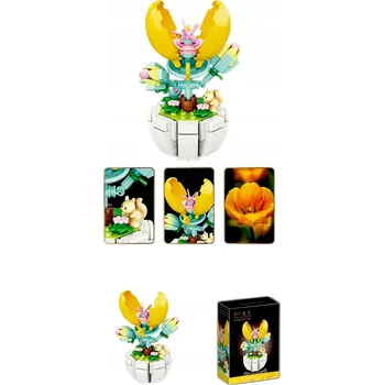 ostatní stavebnice STAVEBNÍ STAVEBNICE TULIPÁN TULIPÁN GESNERIANA 148 DÍLŮ