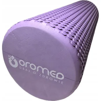 Masáž Masážní váleček roller s výstupky CARE+ 60 cm fialový