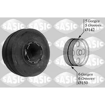 Řemenice, klikový hřídel SASIC 9001810