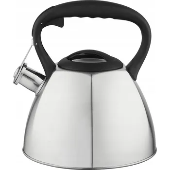 Varná konvice Tradiční ocelová Konvice Florina 2,5 l černá, šedá