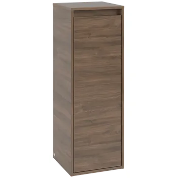 Koupelnový nábytek Villeroy & Boch Skyla - Boční skříňka 1000x350 mm, panty vlevo, Arizona Oak C80200VH