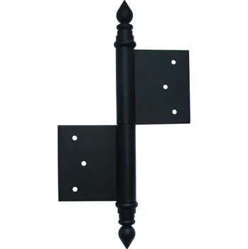 Dveřní kování TKZ Polná Závěs dveřní 120mm UŘ14 černý lak L RAL 9005