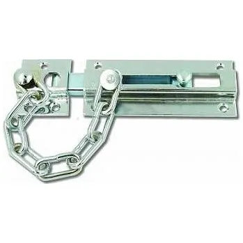 Dveřní kování Pojistný řetízek hranatý CHROM