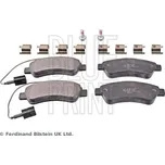 Sada brzdových destiček, kotoučová brzda BLUE PRINT ADP154211