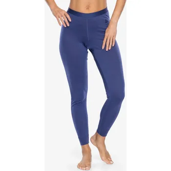 Dámské legíny Legíny Odlo Merino 160 BL Bottom Long modré, velikost XS
