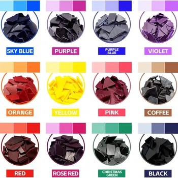 Výroba svíčky Sada barev do svíček BV002 12x 1 g mix barev