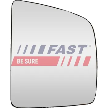 Auto zrcátko Sklo zrcátka, širokoúhlé zpětné zrcátko FAST FT88624