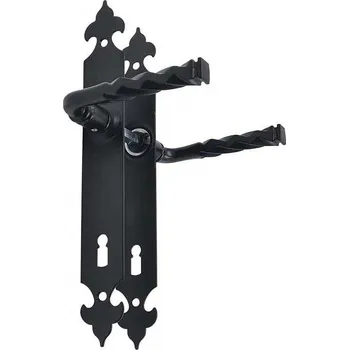 Dveřní kování ROMANCE OK - 90 kování černý mat